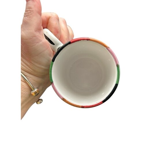 Circo Deruta Italy B Goldsmith Design Coffee Mug Tea Cup 3.75" Italian - Picture 2 of 7